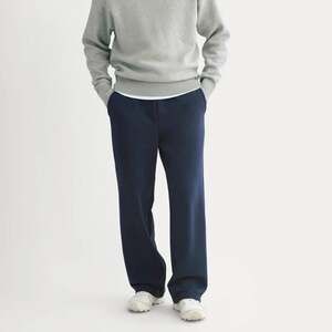 NWT Everlane Men's Luxe Fleece Pull-On Sweatpant In Deep Navy Blue Size Large